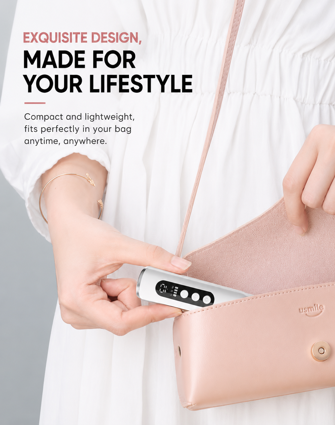 Portable Electric Nail Drill Kit – Rechargeable, 10 Speeds, LED Light & Dust Cover, 10 Bits for Acrylic/Gel Polish Removal, Nail Shaping & Cuticle Care