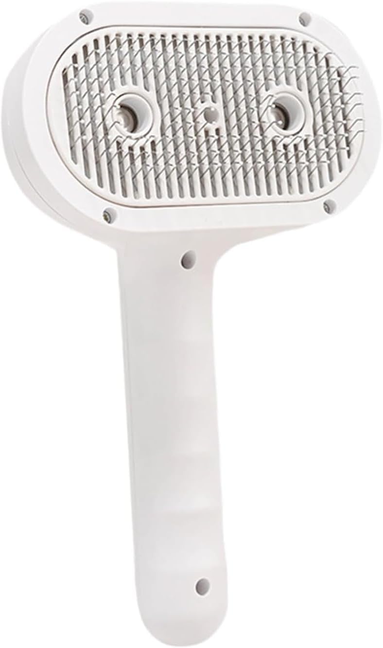 Pet Massage Brush with Mist Spray, Hair Removal, Anti-Shedding & Skin Protection