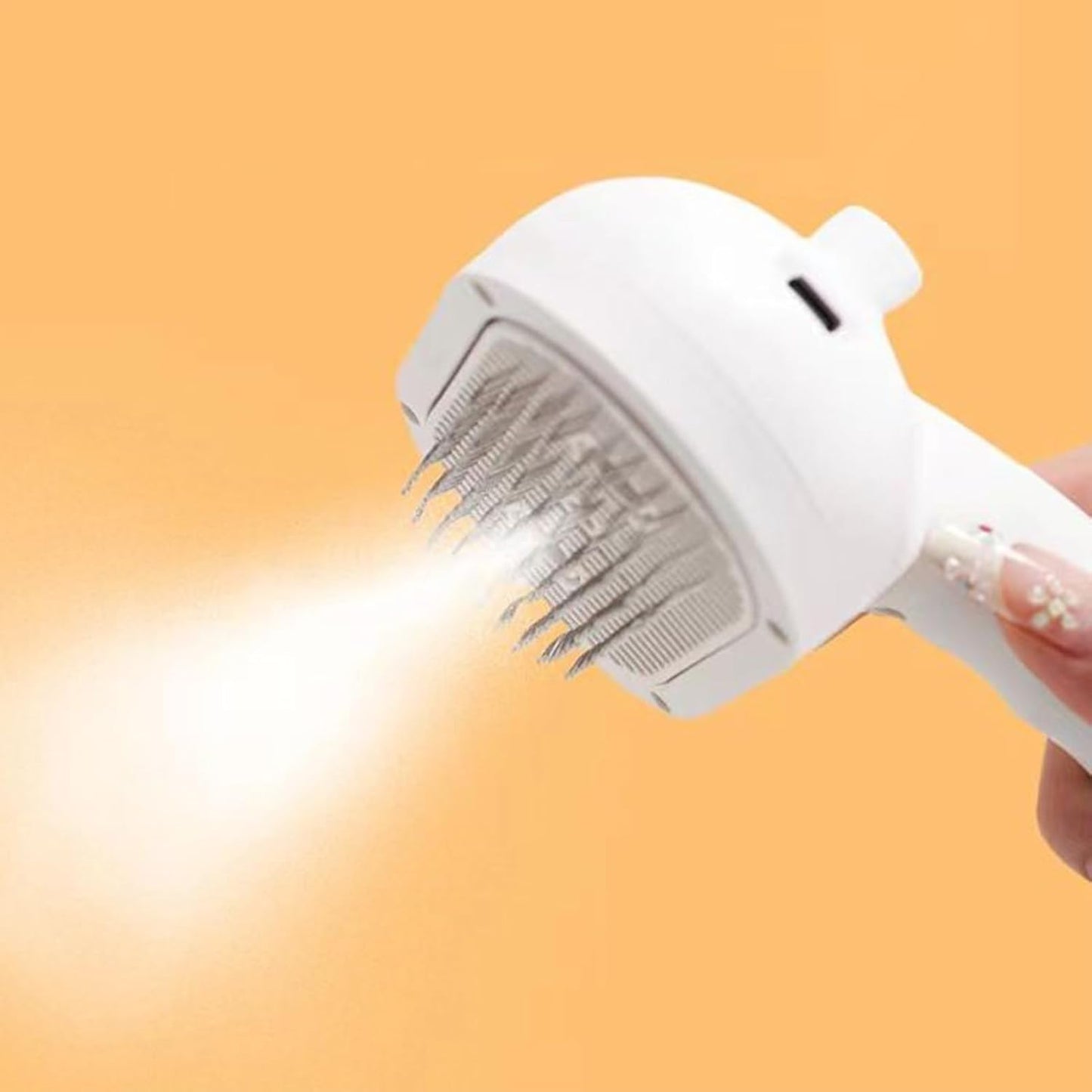 Pet Massage Brush with Mist Spray, Hair Removal, Anti-Shedding & Skin Protection